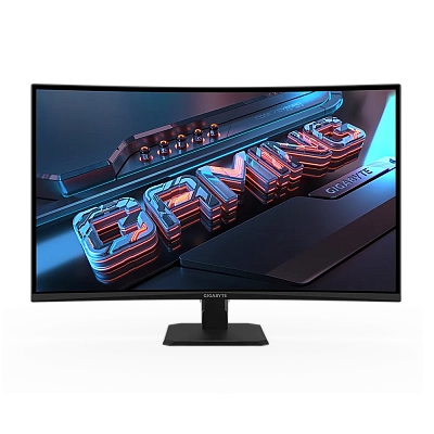 Gigabyte - 32" GS32QCA-EK EU Curved Gaming Monitor, VA, 180hz, 1mc, QHD (2560x1440), 2K, HDMI