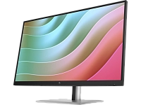 HP - 27" EliteDisplay E27k G5 4K Monitor, IPS, HDMI,USB-C, 5mc, UHD (3840x2160), Silver (6N4C4AA)