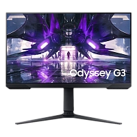 Samsung - 24" LS24AG320NEXXS Odyssey G3 Gaming Monitor, VA, 165Hz, 1mc, FHD (1920x1080), Height Adju