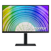 Samsung - 32" LS32A600NW Monitor, IPS, 75Hz, 5mc, QHD (2560X1440) 2K, HDMI, DisplayPort, Type-C