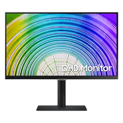 Samsung - 32" LS32A600NW Monitor, IPS, 75Hz, 5mc, QHD (2560X1440) 2K, HDMI, DisplayPort, Type-C