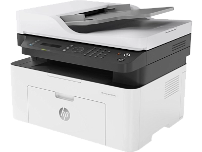 HP - Laser MFP 137fnw <4ZB84A> (A4, 21стр/мин, 128Mb, LCD, лазерное МФУ, USB2.0,fax, WiFi, Ethernet)