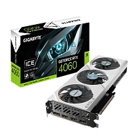 Gigabyte - 8GB GeForce RTX4060 EAGLE OC ICE GV-N4060EAGLEOC ICE-8GD