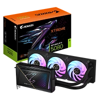 Gigabyte - 16GB GeForce RTX5080 AORUS XTREME WATERFORCE DDR7 GV-N5080AORUSX W-16GD